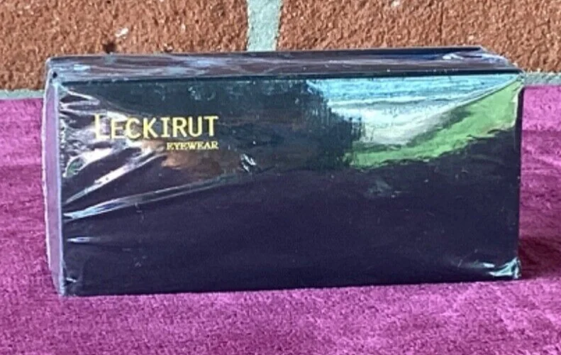 NWT Leckirut Unknown Sealed Eyewear Sunglasses Silver Frame Gray Lens Unisex